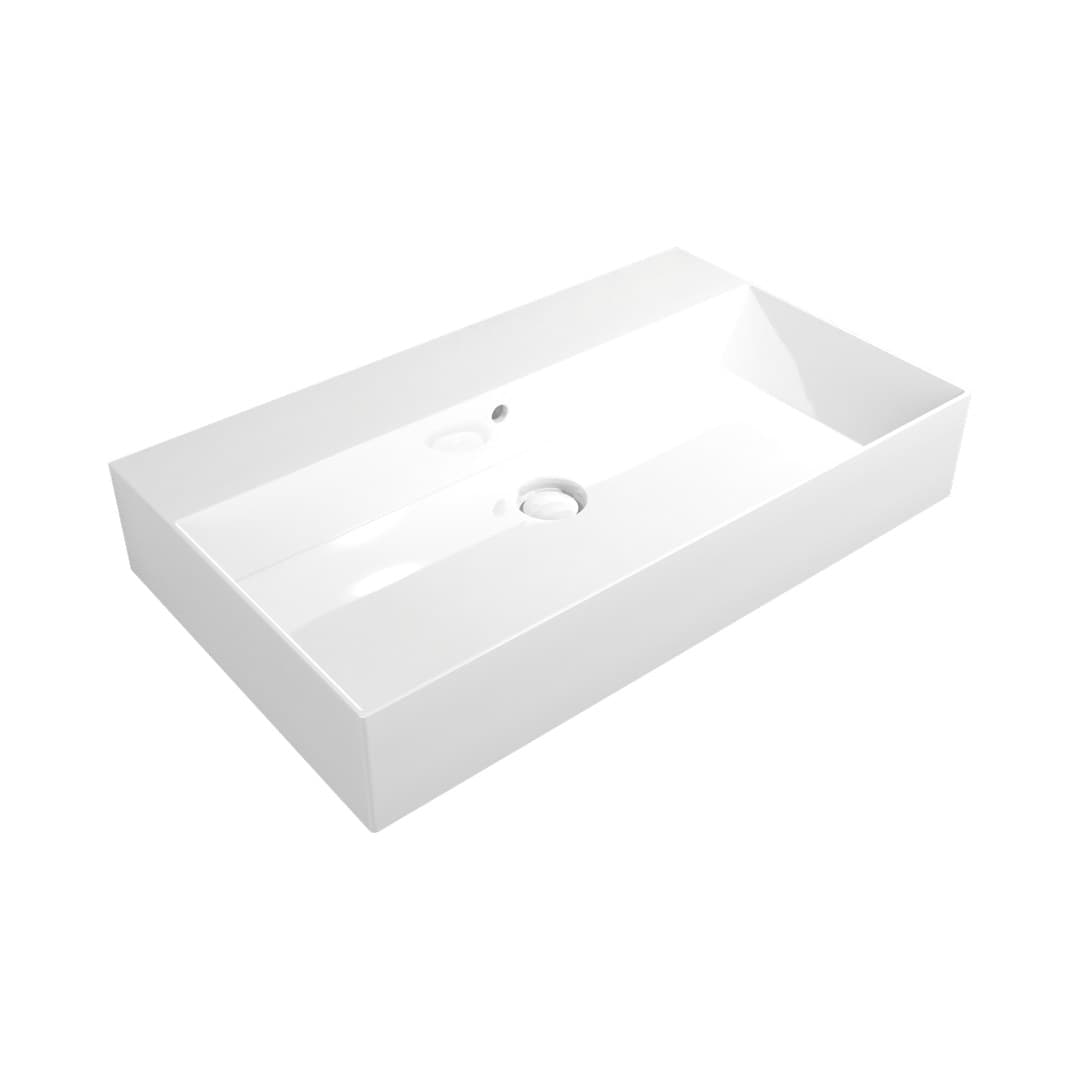 Flaminia APPLIGHT 80 – Νιπτήρας Επικαθήμενος – White Glossy (AP8047)