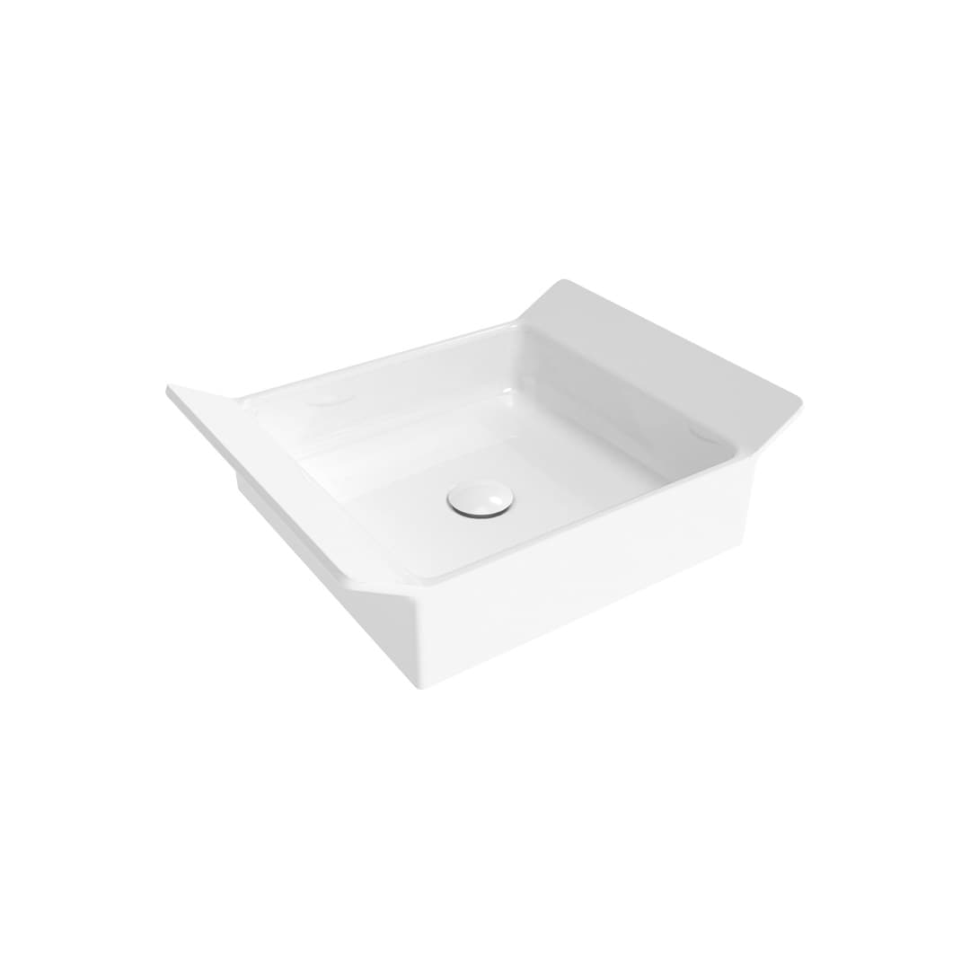 Flaminia BOX 40 – Νιπτήρας Επικαθήμενος – White Glossy (BX40A)