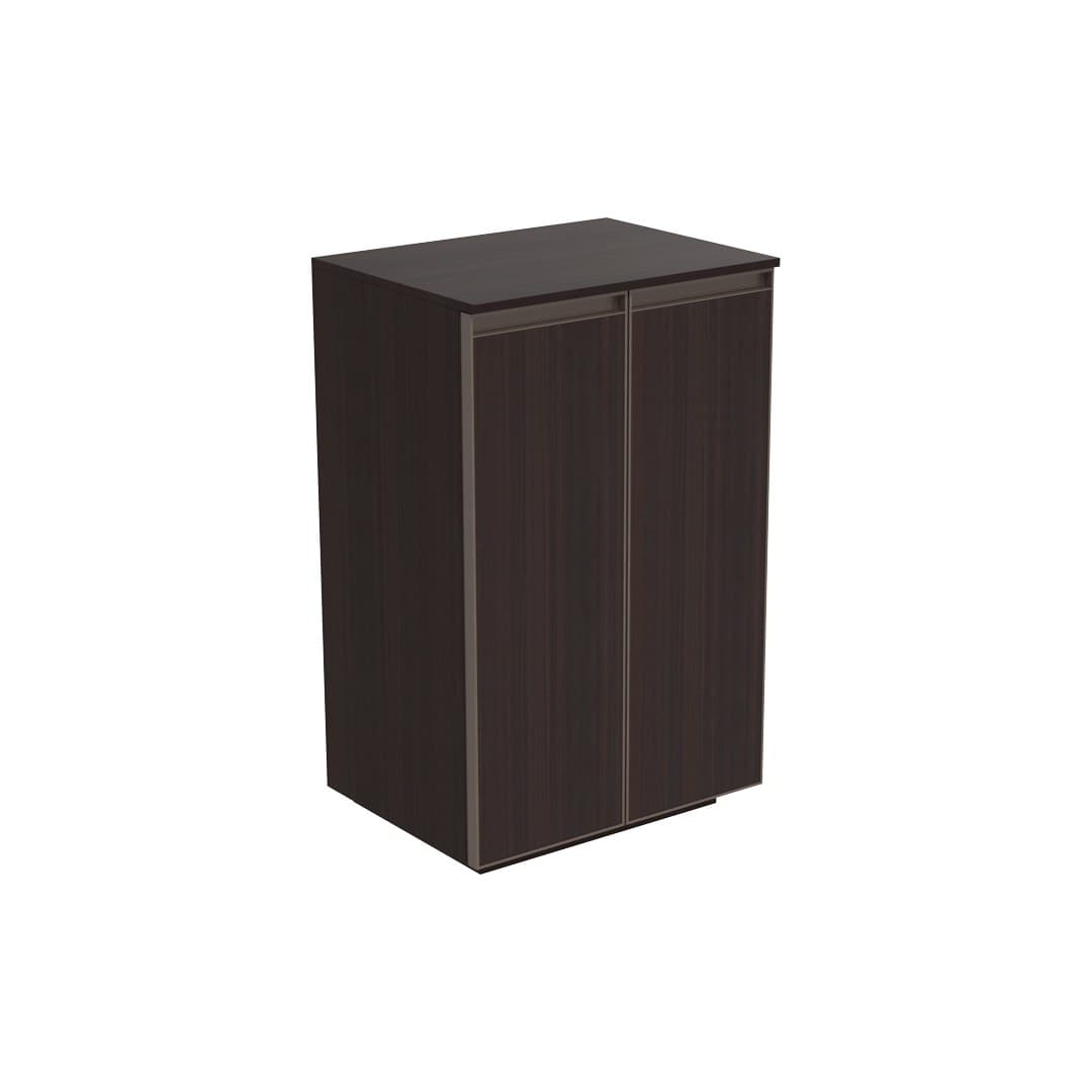Flaminia CUBIKA 37 – H 78.5 – Ντουλάπι Μπάνιου – Free standing unit (50 cm) – 2 πόρτες – Eucalipto (CKD108LEK)