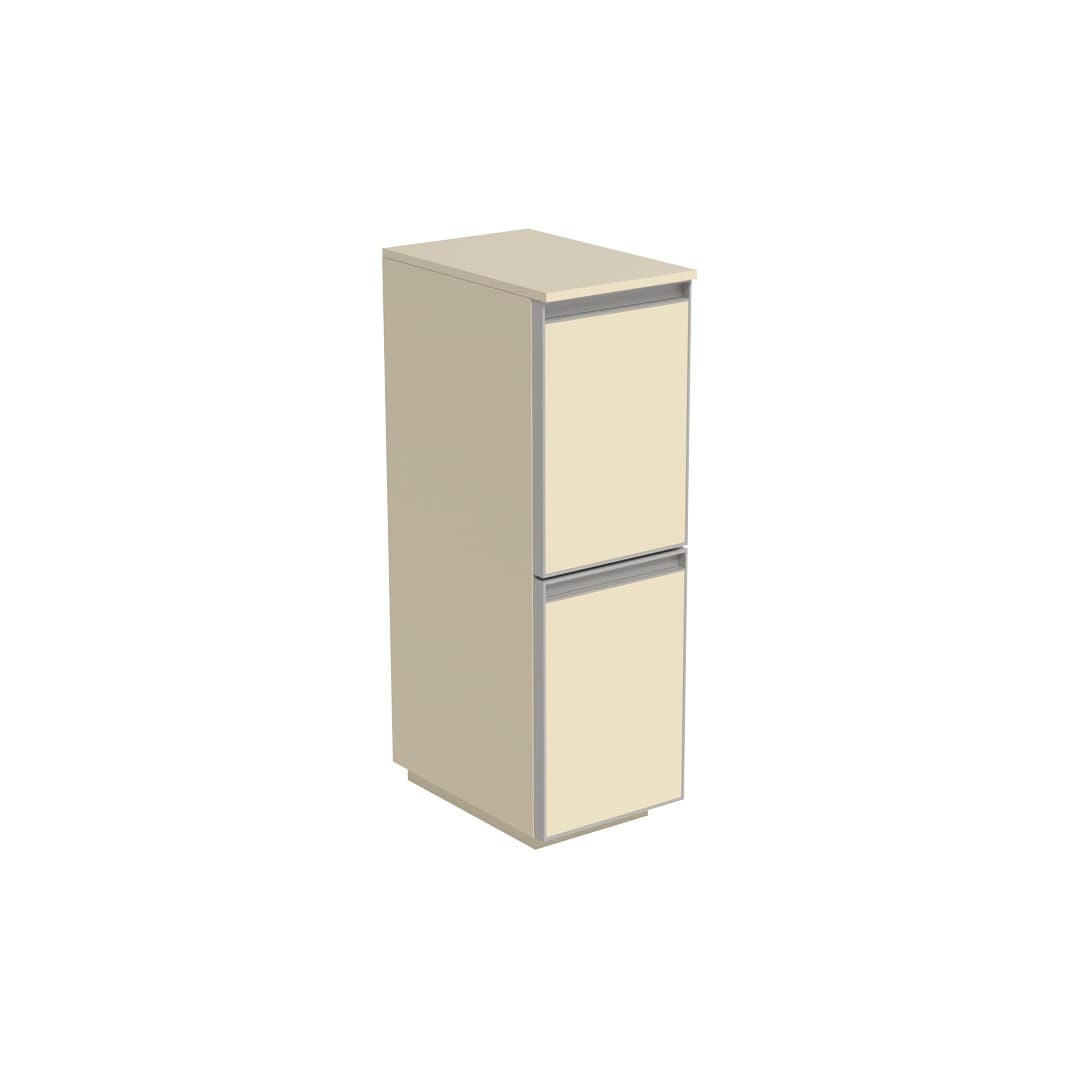 Flaminia CUBIKA 37 – H 78.5 – Ντουλάπι Μπάνιου – Free standing unit (25 cm) – Juta Matt (CKD172LJK)
