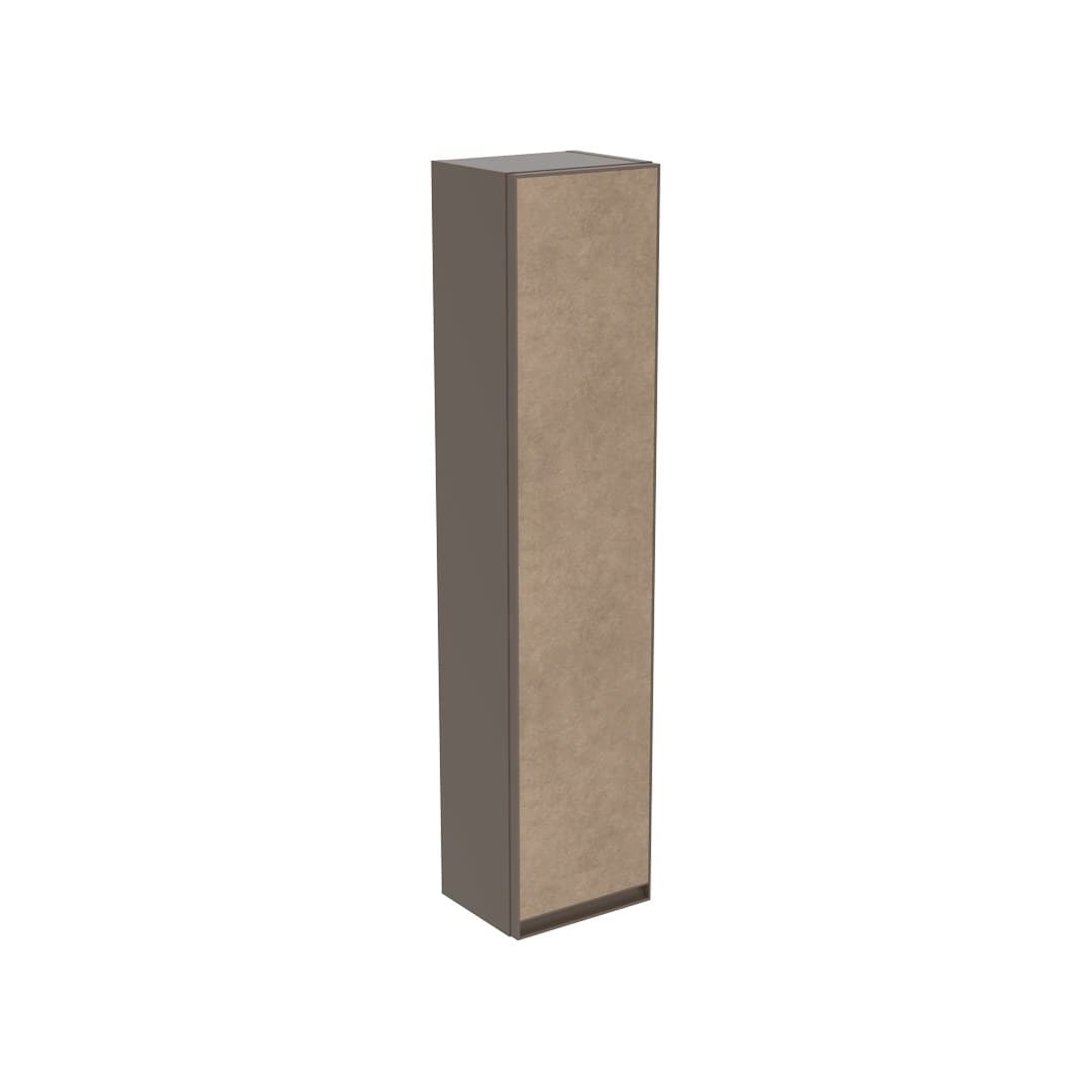 Flaminia CUBIKA H 112,5 – Κολόνα Μπάνιου – Wall-hung cabinet cm 25 x 20,8 – Fokos Terra Gres (CKD200GTK)