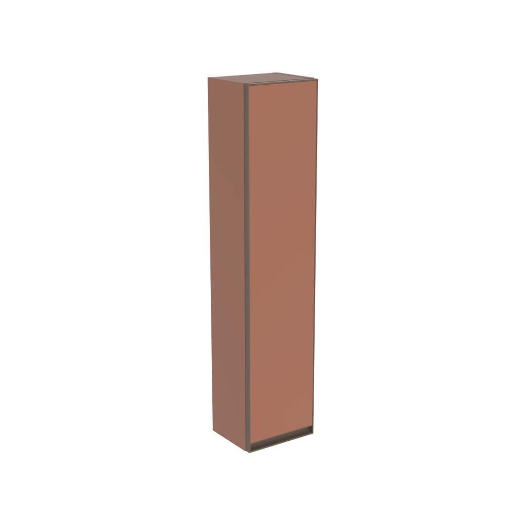 Flaminia CUBIKA H 112,5 – Κολόνα Μπάνιου – Wall-hung cabinet cm 25 x 20,8 – Rosa Vintage Matt (CKD200KLR)