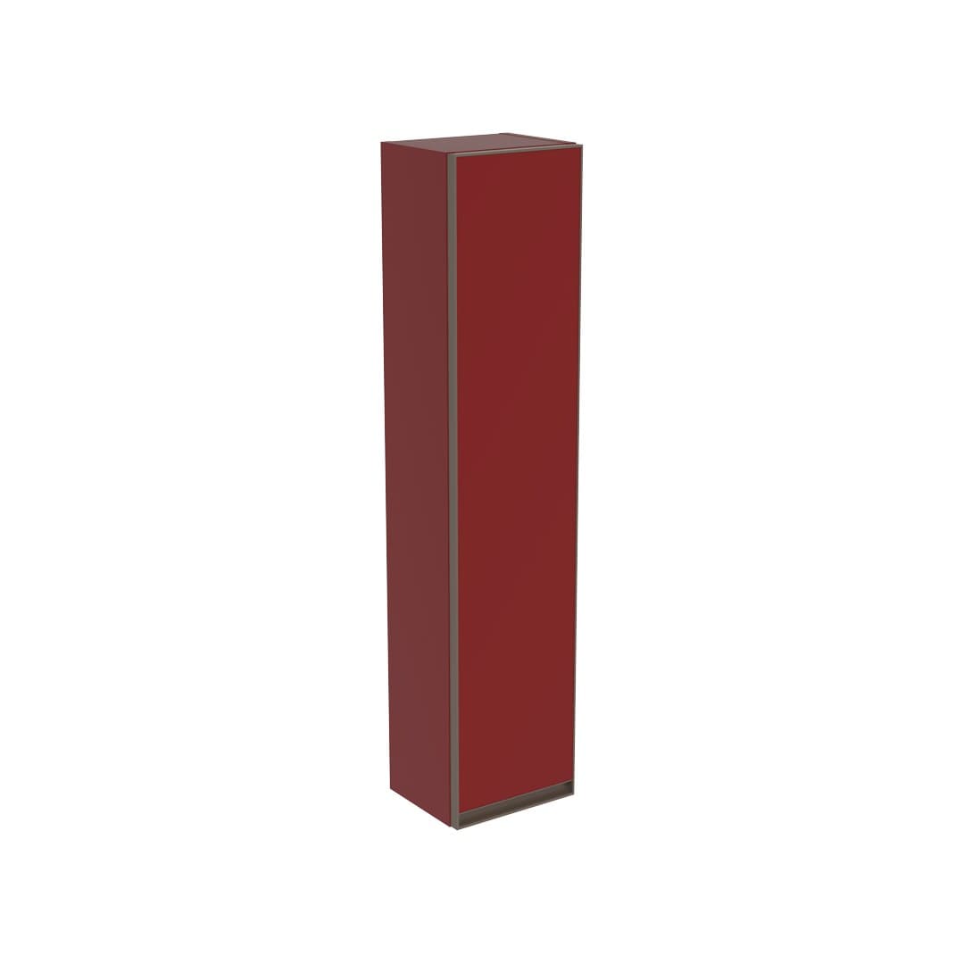 Flaminia CUBIKA H 112,5 – Κολόνα Μπάνιου – Wall-hung cabinet cm 25 x 20,8 – Bordeaux Matt (CKD200LRK)