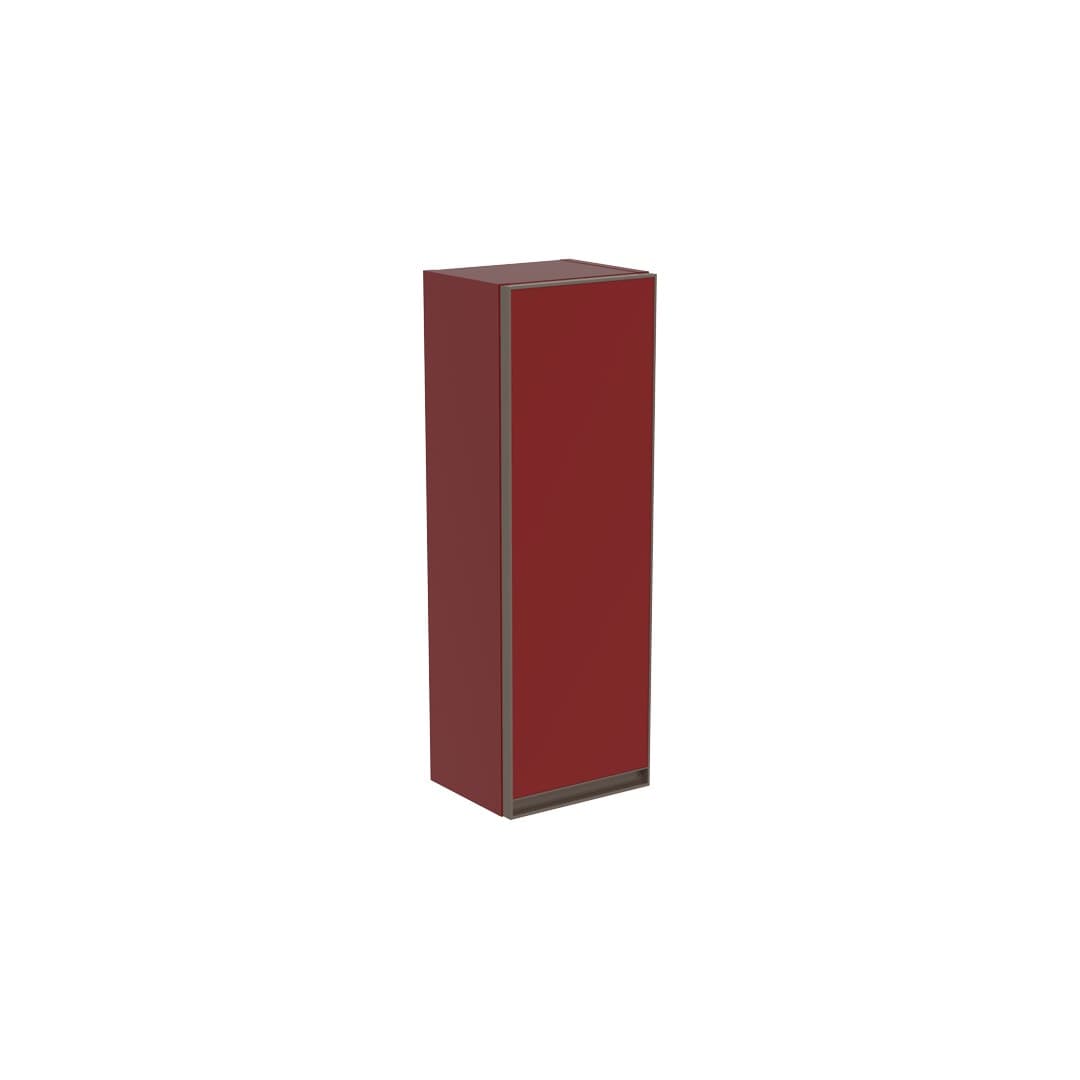 Flaminia CUBIKA H 75 – Κολόνα Μπάνιου – Wall-hung cabinet cm 25 x 20,8 – Bordeaux Matt (CKD205LRK)