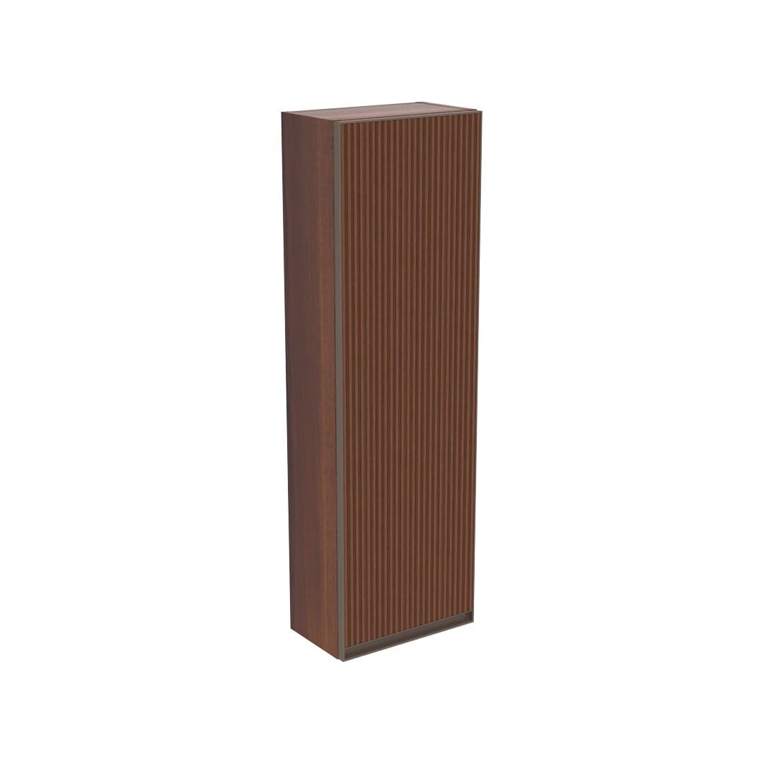 Flaminia CUBIKA H 112,5 – Κολόνα Μπάνιου – Wall-hung cabinet cm 35 x 20,8 – Noce Greca (CKD211LNK)