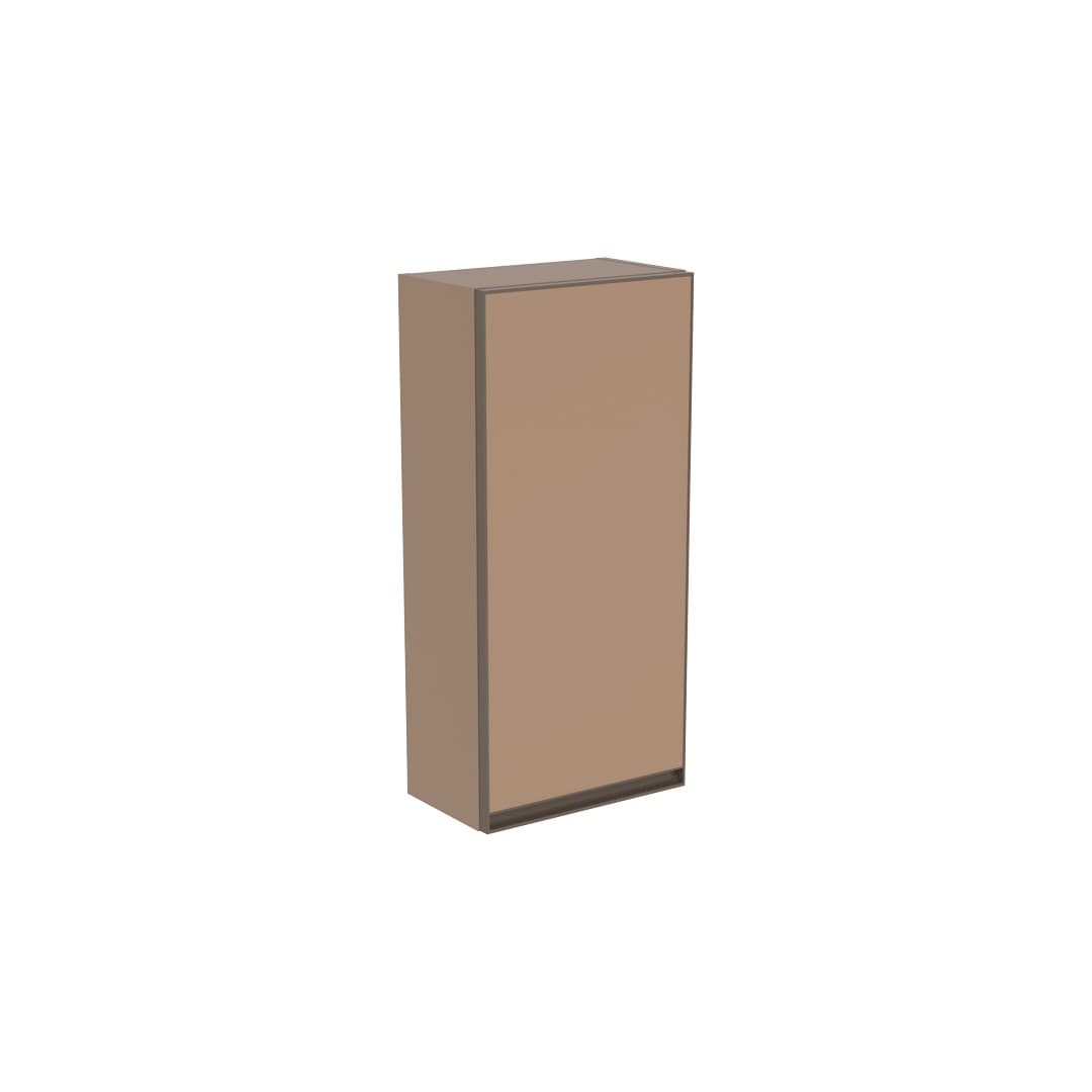 Flaminia CUBIKA H 75 – Κολόνα Μπάνιου – Wall-hung cabinet cm 35 x 20,8 – Cipria Matt (CKD216KLC)