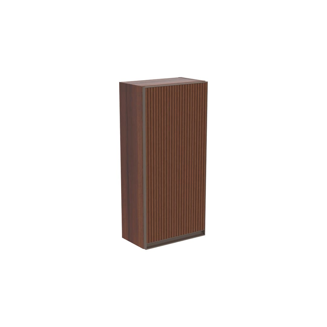 Flaminia CUBIKA H 75 – Κολόνα Μπάνιου – Wall-hung cabinet cm 35 x 20,8 – Noce Greca (CKD216LNK)