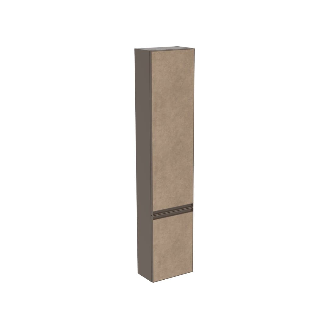 Flaminia CUBIKA H 162,5 – Κολόνα Μπάνιου – Wall-hung cabinet cm 35 x H162,5 – Fokos Terra Gres (CKD304GTK)