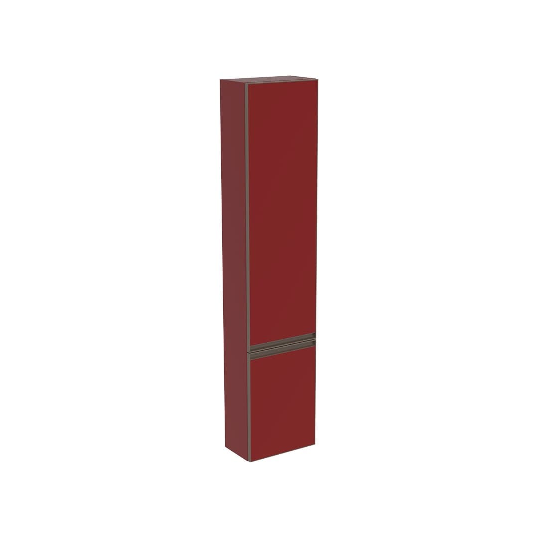 Flaminia CUBIKA H 162,5 – Κολόνα Μπάνιου – Wall-hung cabinet cm 35 x H162,5 – Bordeaux Matt (CKD304LRK)
