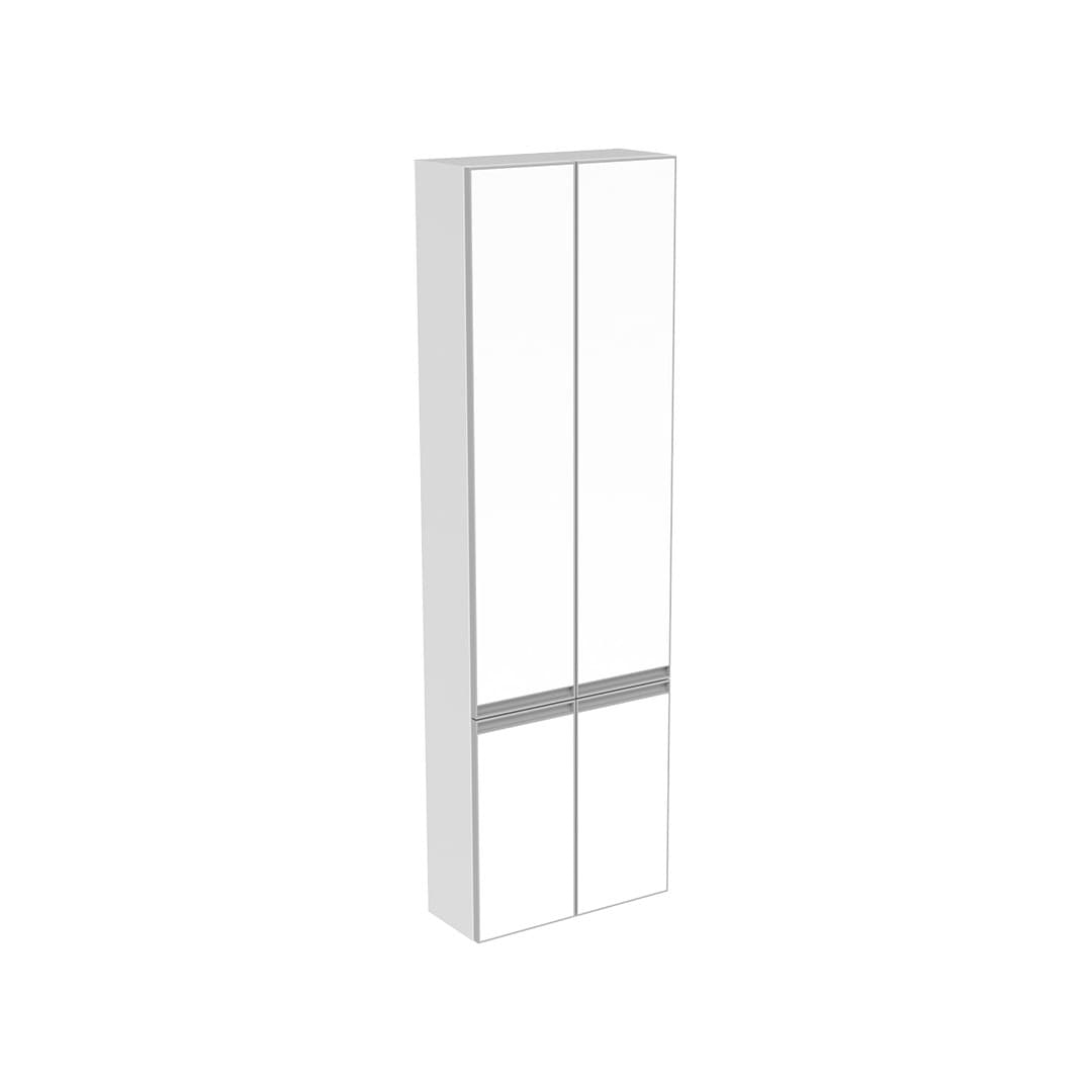 Flaminia CUBIKA H 162,5 – Κολόνα Μπάνιου – Wall-hung cabinet cm 50 x 20,8 – Matt White (CKD306LBK)