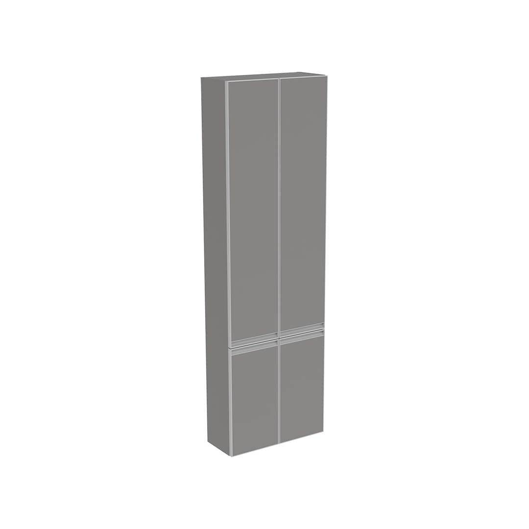 Flaminia CUBIKA H 162,5 – Κολόνα Μπάνιου – Wall-hung cabinet cm 50 x 20,8 – Grey Matt (CKD306LGK)