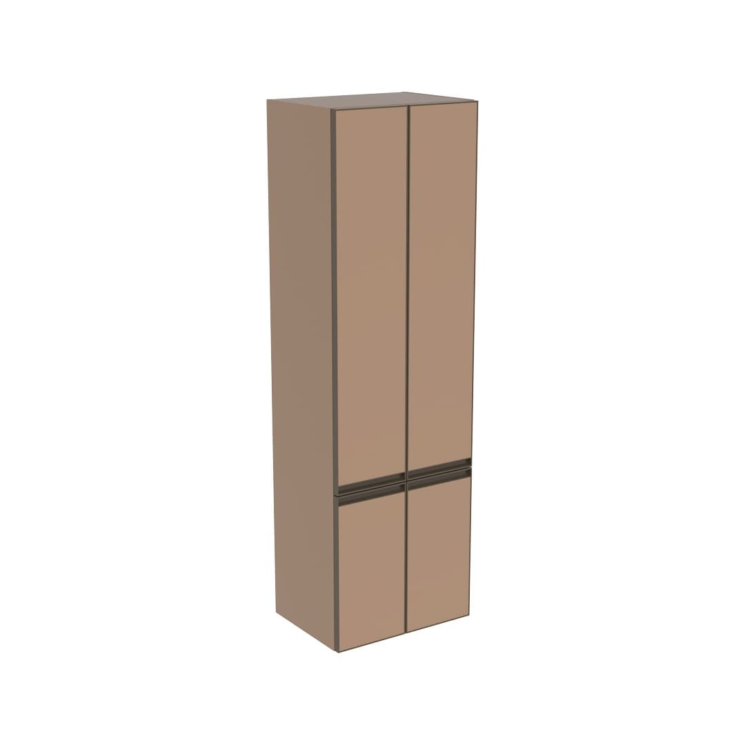 Flaminia CUBIKA H 162,5 – Κολόνα Μπάνιου – Wall-hung cabinet cm 50 x 37 – Cipria Matt (CKD307KLC)