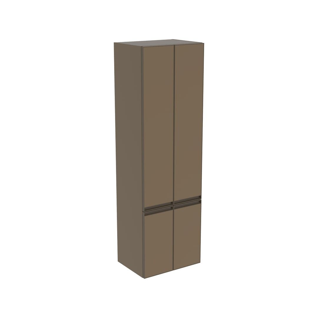 Flaminia CUBIKA H 162,5 – Κολόνα Μπάνιου – Wall-hung cabinet cm 50 x 37 – Taupe Matt (CKD307LTK)
