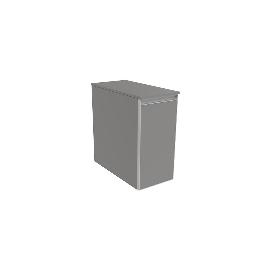 Flaminia CUBIKA 50 – H 50 – Ντουλάπι Μπάνιου – Wall-hung unit cm 25 cm – Grey Matt (CKD401LGK)