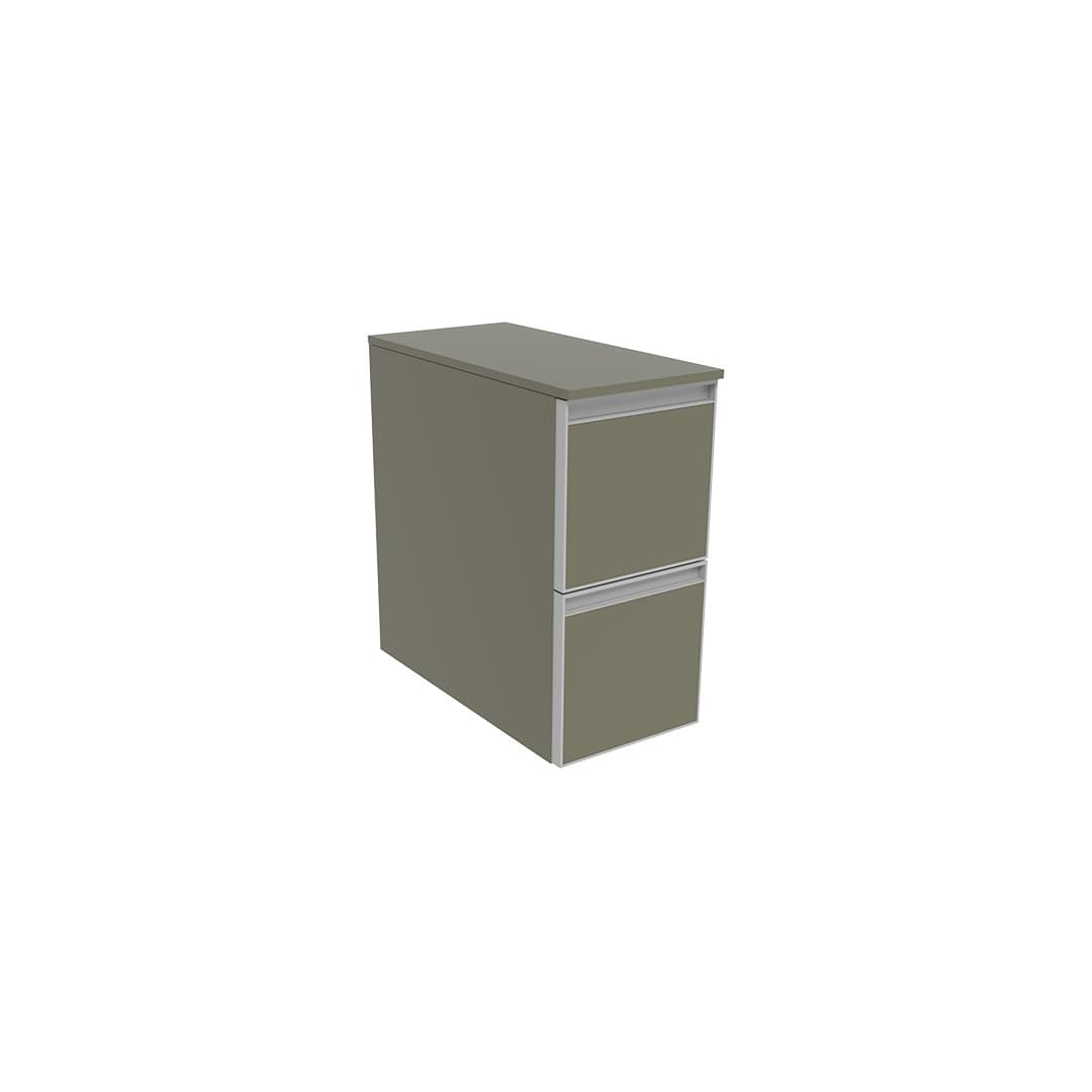 Flaminia CUBIKA 50 – H 50 – Ντουλάπι Μπάνιου – Wall-hung unit cm 25 – Verde Palude Matt (CKD405LVK)