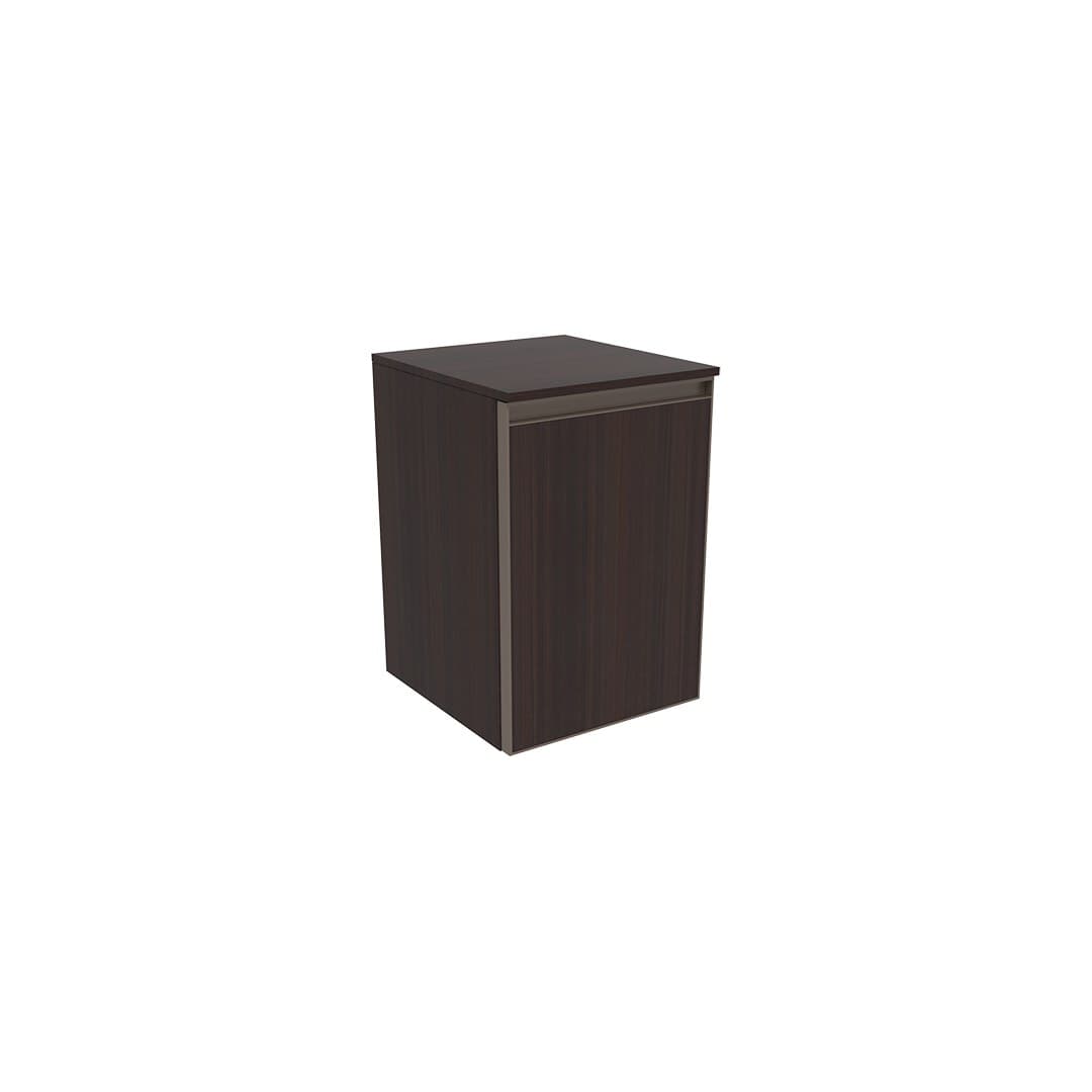 Flaminia CUBIKA 37 – H 50 – Ντουλάπι Μπάνιου – Wall-hung unit cm 35 – 1 πόρτα – Eucalipto (CKD406LEK)
