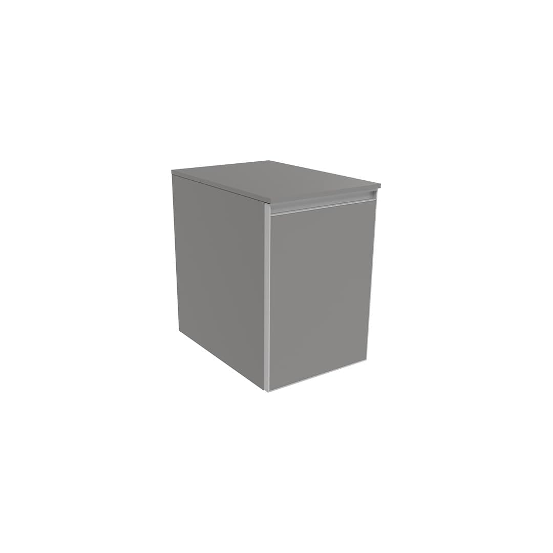 Flaminia CUBIKA 50 – H 50 – Ντουλάπι Μπάνιου – Wall-hung unit cm 35 – 1 πόρτα – Grey Matt (CKD407LGK)