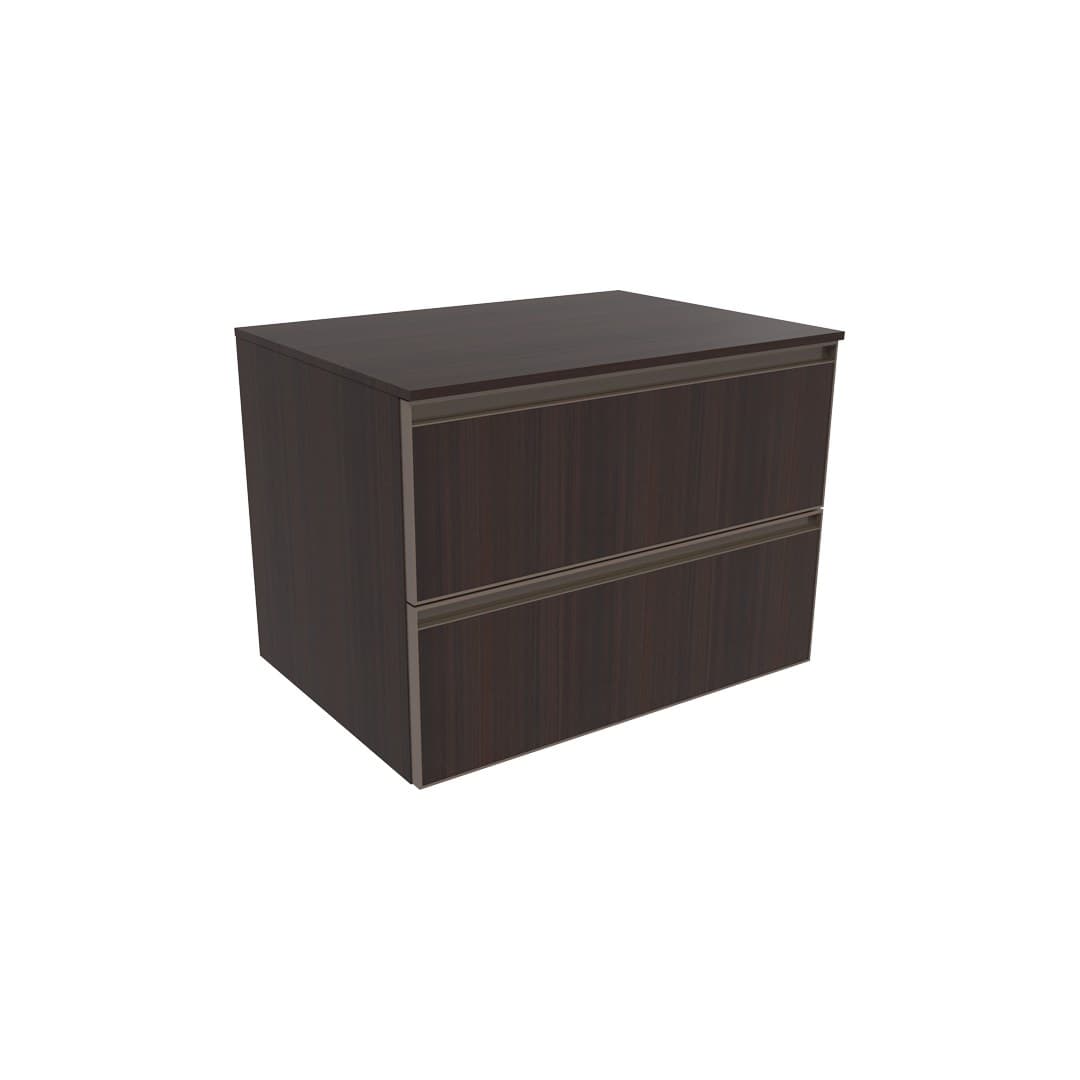 Flaminia CUBIKA 50 – H 50 – Ντουλάπι Μπάνιου – Wall-hung unit cm 70 – 2 συρτάρια – Eucalipto (CKD425LEK)