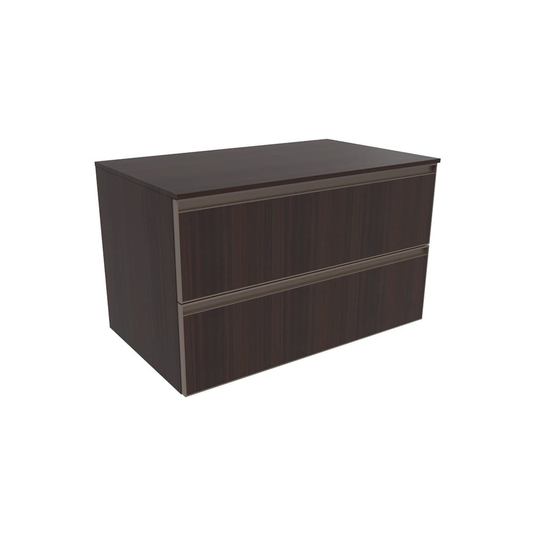 Flaminia CUBIKA 50 – H 50 – Ντουλάπι Μπάνιου – Wall-hung unit cm 85 – 2 συρτάρια – Eucalipto (CKD429LEK)