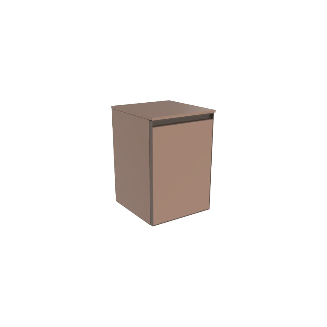 Flaminia CUBIKA 37 – H 50 – Ντουλάπι Μπάνιου – Wall-hung unit 35 cm – Cipria Matt (CKD460LCK)