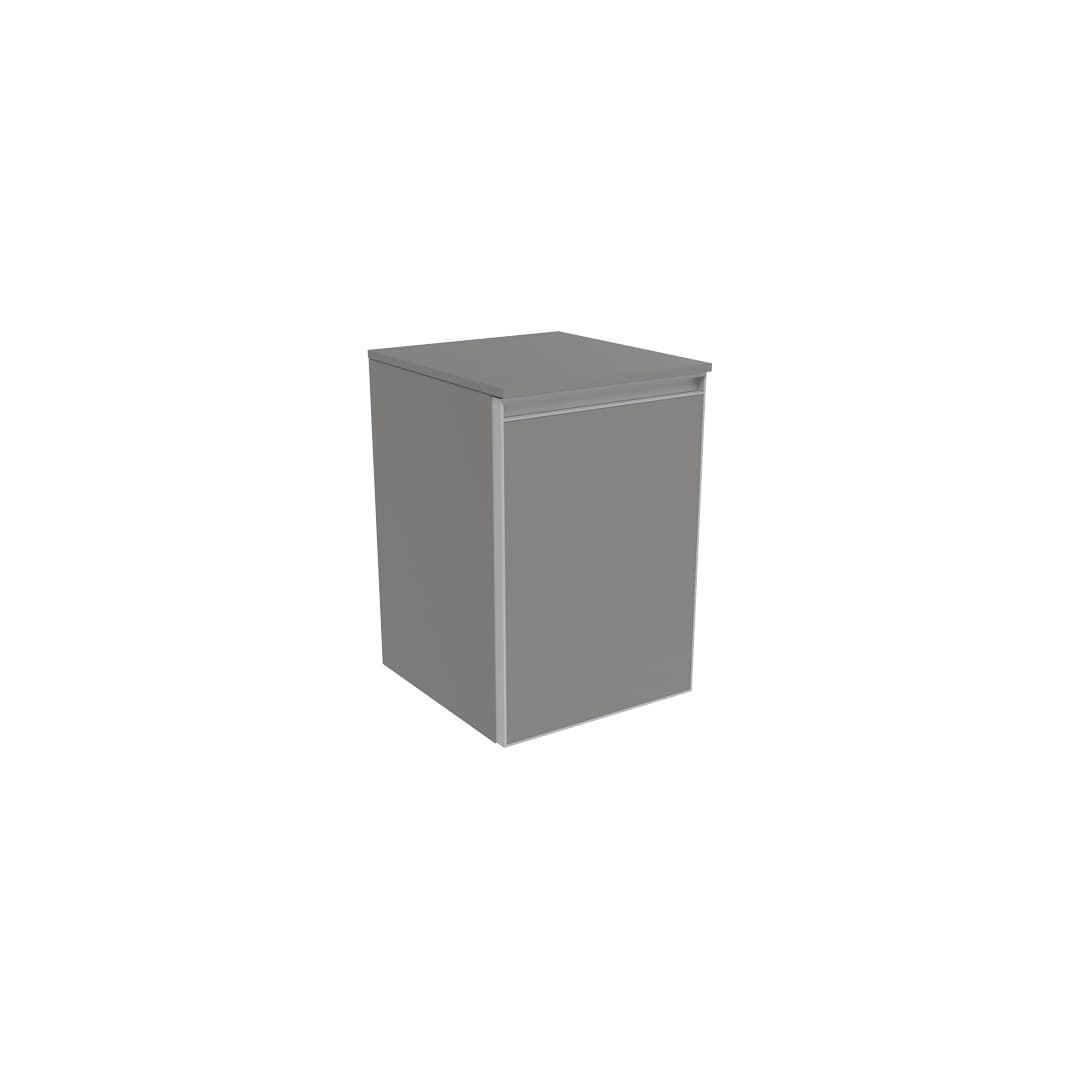 Flaminia CUBIKA 37 – H 50 – Ντουλάπι Μπάνιου – Wall-hung unit 35 cm – Grey Matt (CKD460LGK)