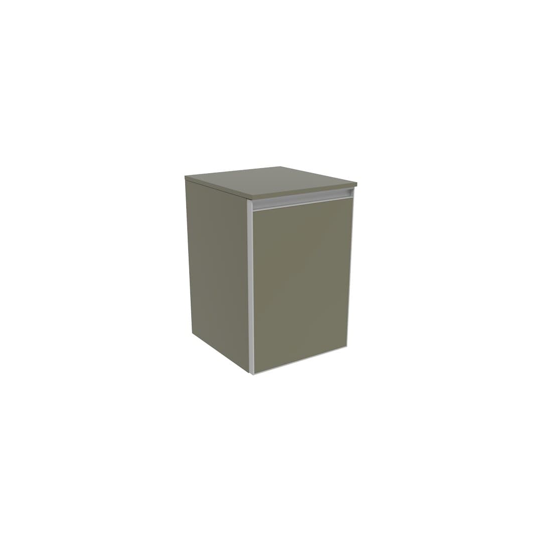 Flaminia CUBIKA 37 – H 50 – Ντουλάπι Μπάνιου – Wall-hung unit 35 cm – Verde Palude Matt (CKD460LVK)