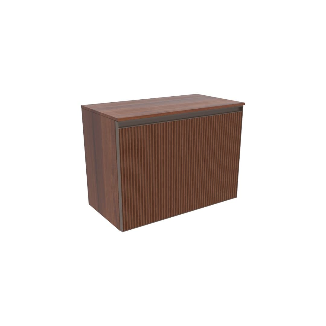 Flaminia CUBIKA 37 – H 50 – Ντουλάπι Μπάνιου – Wall-hung unit 70 cm – Noce Greca (CKD472LNK)