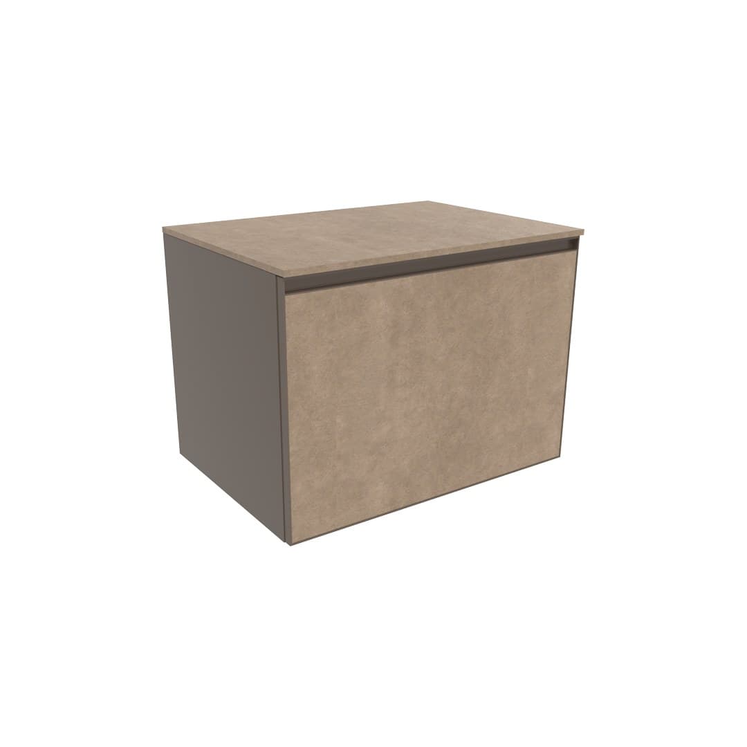 Flaminia CUBIKA 50 – H 50 – Ντουλάπι Μπάνιου – Wall-hung unit 70 cm – Fokos Terra Gres (CKD473GTK)