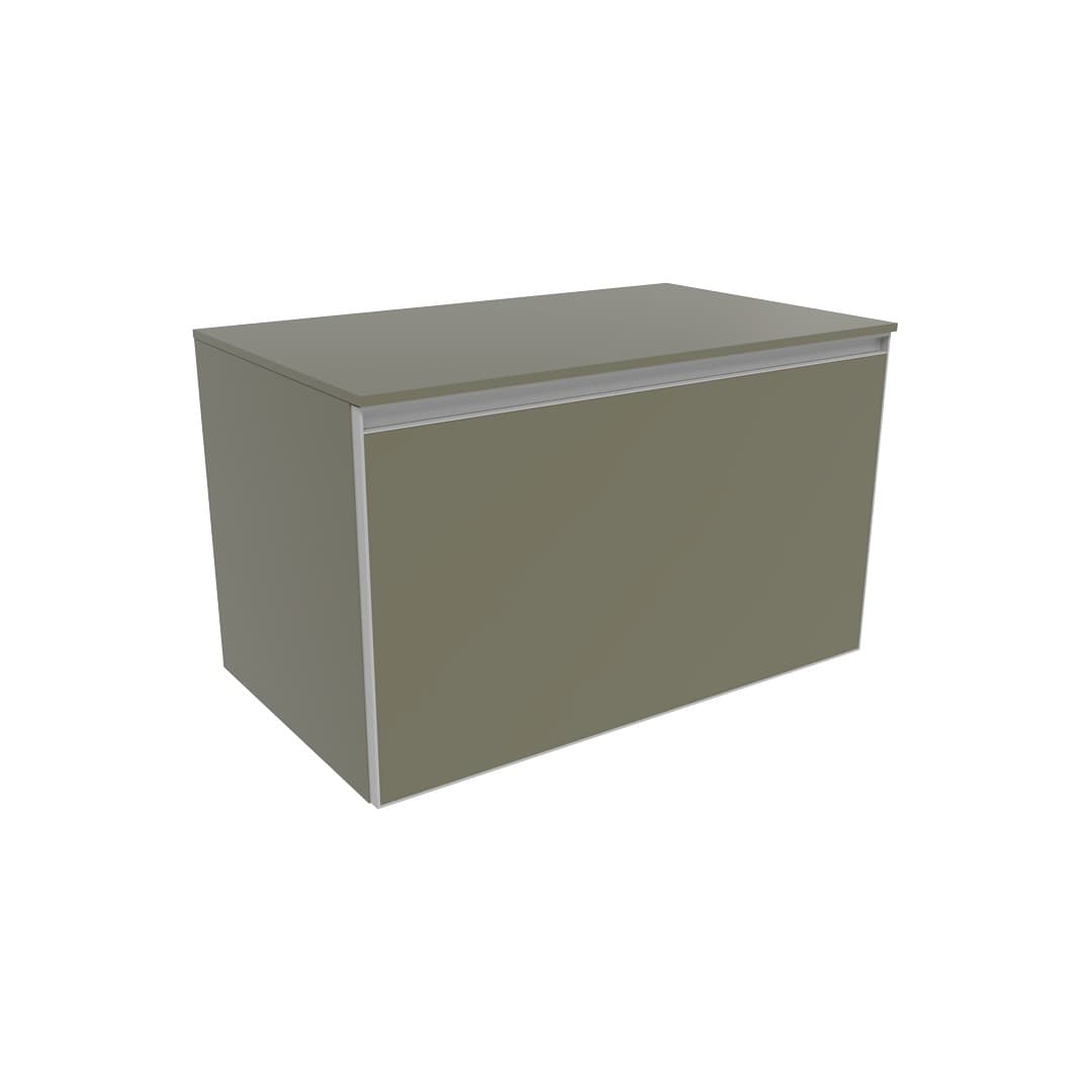 Flaminia CUBIKA 50 – H 50 – Ντουλάπι Μπάνιου – Wall-hung unit 85 cm – Verde Palude Matt (CKD487LVK)