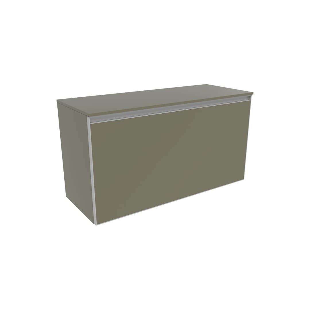 Flaminia CUBIKA 37 – H 50 – Ντουλάπι Μπάνιου – Wall-hung unit 95 cm – Verde Palude Matt (CKD489LVK)