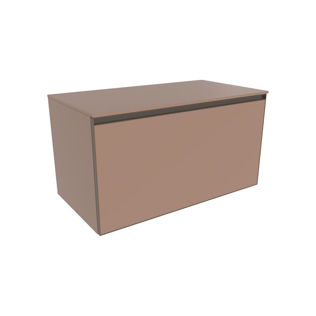 Flaminia CUBIKA 50 – H 50 – Ντουλάπι Μπάνιου – Wall-hung unit 95 cm – Cipria Matt (CKD490KLC)