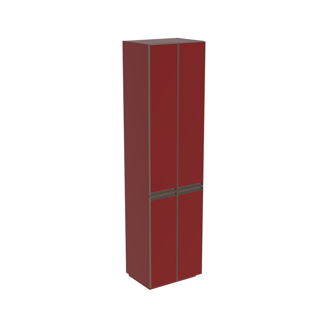Flaminia CUBIKA H 191 – Κολόνα Μπάνιου – Standing cabinet cm 50 x 37 – Bordeaux Matt (CKD504LRK)