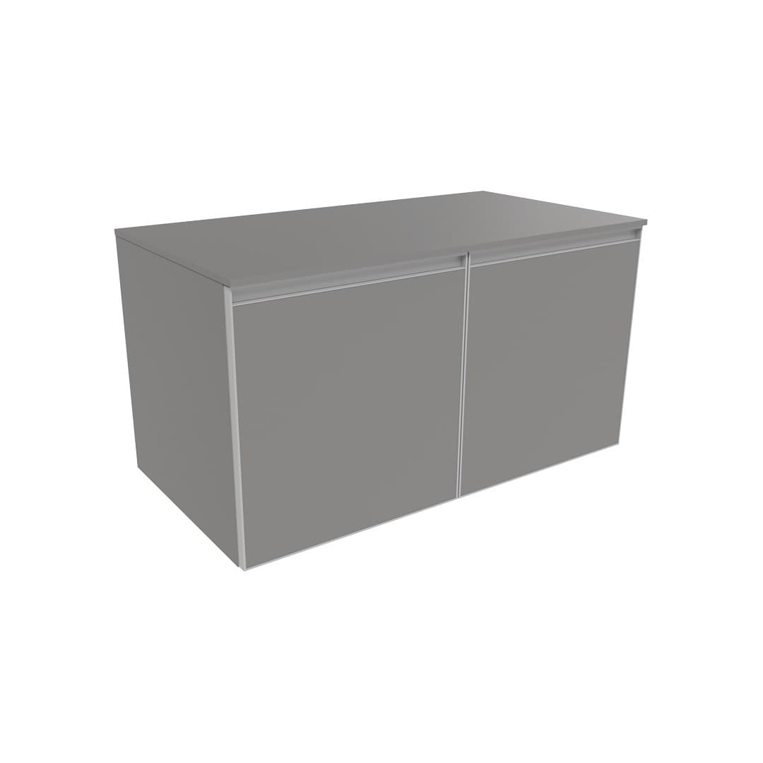 Flaminia CUBIKA 50 – H 50 – Ντουλάπι Μπάνιου – Wall-hung unit cm 95 – 2 πόρτες – Grey Matt (CKD585LGK)