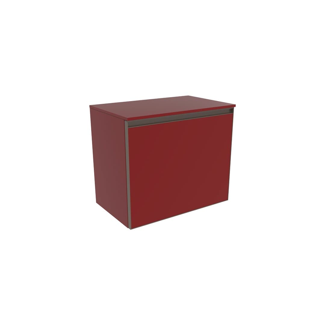 Flaminia CUBIKA 37 – H 50 – Ντουλάπι Μπάνιου – Wall-hung unit 60 cm – Bordeaux Matt (CKD620LRK)