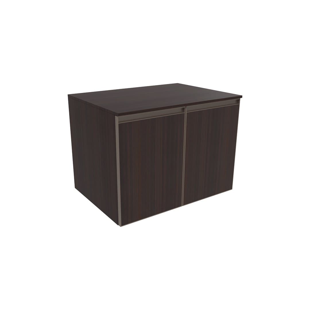 Flaminia CUBIKA 50 – H 50 – Έπιπλο Νιπτήρα – Wall-hung vanity unit 70 cm – 2 πόρτες – Eucalipto (CKD803LEK)