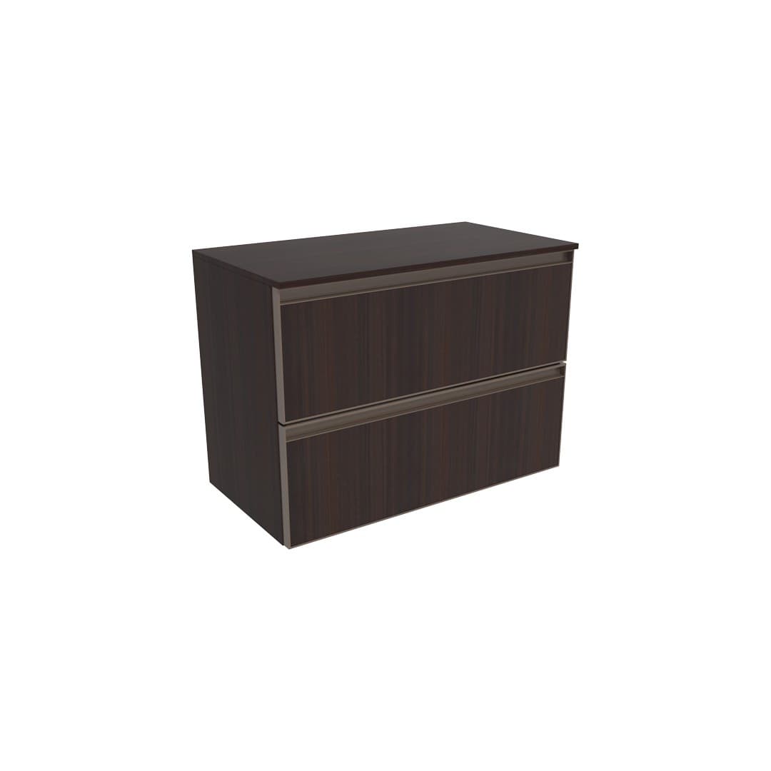 Flaminia CUBIKA 37 – H 50 – Έπιπλο Νιπτήρα – Wall-hung vanity unit 70 cm – 2 συρτάρια – Eucalipto (CKD808LEK)