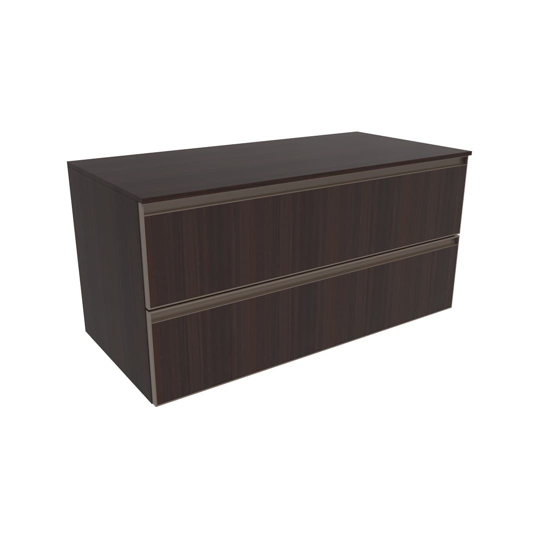 Flaminia CUBIKA 50 – H 50 – Έπιπλο Νιπτήρα – Wall-hung vanity unit 105 cm – 2 συρτάρια – Eucalipto (CKD839LEK)