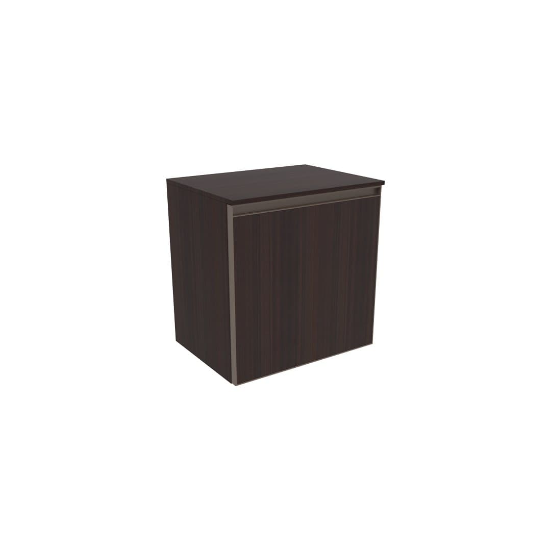 Flaminia CUBIKA 37 – H 50 – Έπιπλο Νιπτήρα – Wall-hung vanity unit 50 cm – 1 πόρτα – Eucalipto (CKD869LEK)