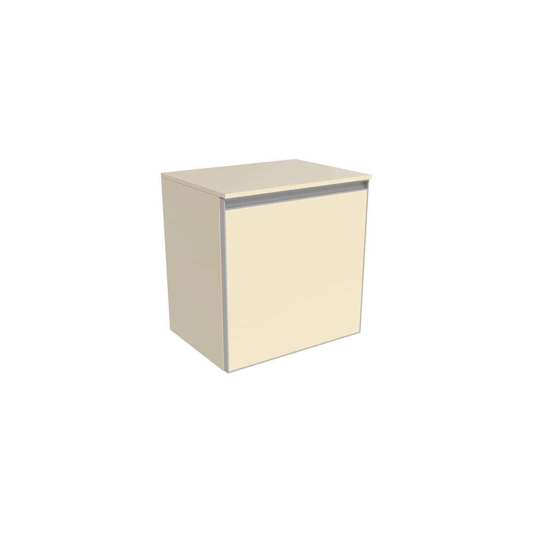 Flaminia CUBIKA 37 – H 50 – Έπιπλο Νιπτήρα – Wall-hung vanity unit 50 cm – 1 πόρτα – Juta Matt (CKD869LJK)