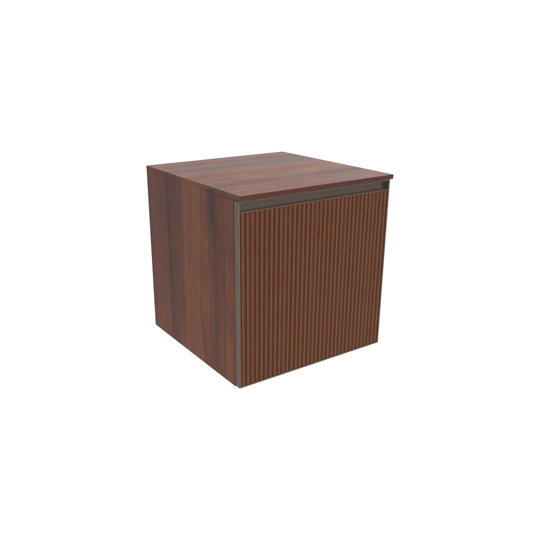 Flaminia CUBIKA 50 – H 50 – Έπιπλο Νιπτήρα – Wall-hung vanity unit 50 cm – 1 πόρτα – Noce Greca (CKD870LNK)
