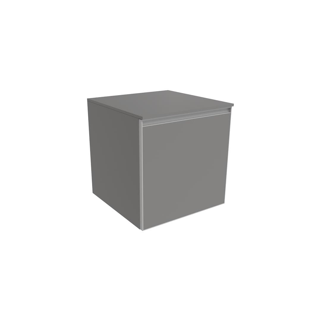 Flaminia CUBIKA 50 – H 50 – Έπιπλο Νιπτήρα – Wall-hung vanity unit 50 cm – 1 συρτάρι – Grey Matt (CKD873LGK)