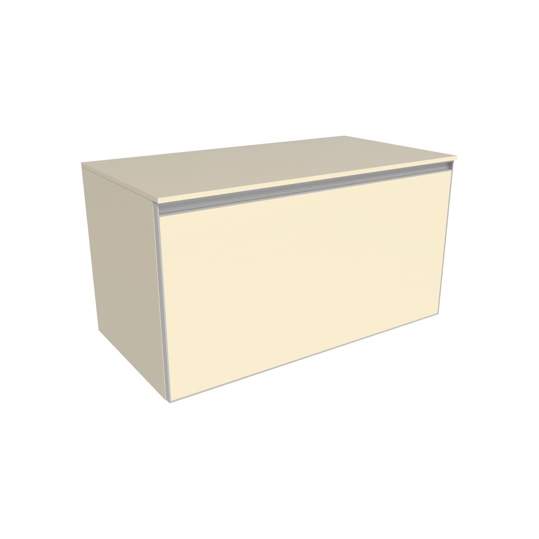 Flaminia CUBIKA 50 – H 50 – Έπιπλο Νιπτήρα – Wall-hung vanity unit 95 cm – 1 συρτάρι + 1 κρυφό – Juta Matt (CKD890LJK)