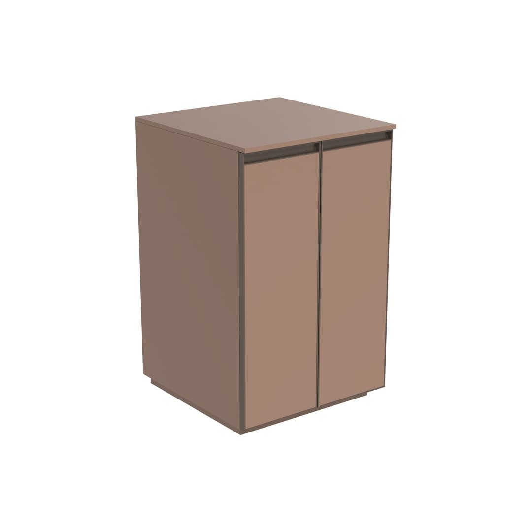 Flaminia CUBIKA 50 – H 78.5 – Έπιπλο Νιπτήρα – Free standing vanity unit (50 cm) – 2 πόρτες – Cipria Matt (CKD904KLC)