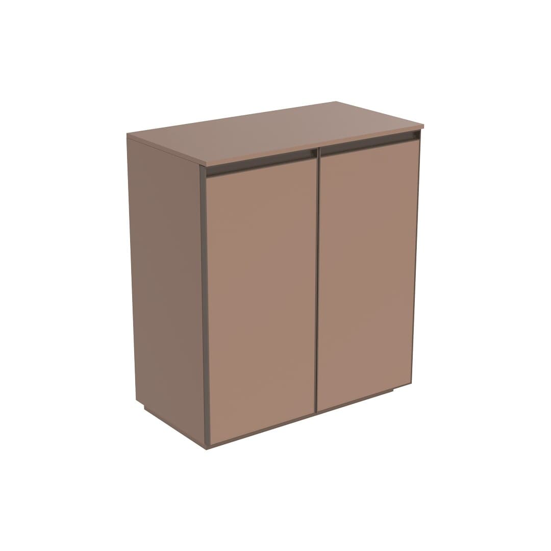 Flaminia CUBIKA 37 – H 78.5 – Έπιπλο Νιπτήρα – Free standing vanity unit (70 cm) – Cipria Matt (CKD909KLC)