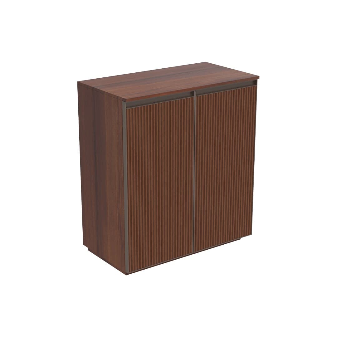 Flaminia CUBIKA 37 – H 78.5 – Έπιπλο Νιπτήρα – Free standing vanity unit (70 cm) – Noce Greca (CKD909LNK)