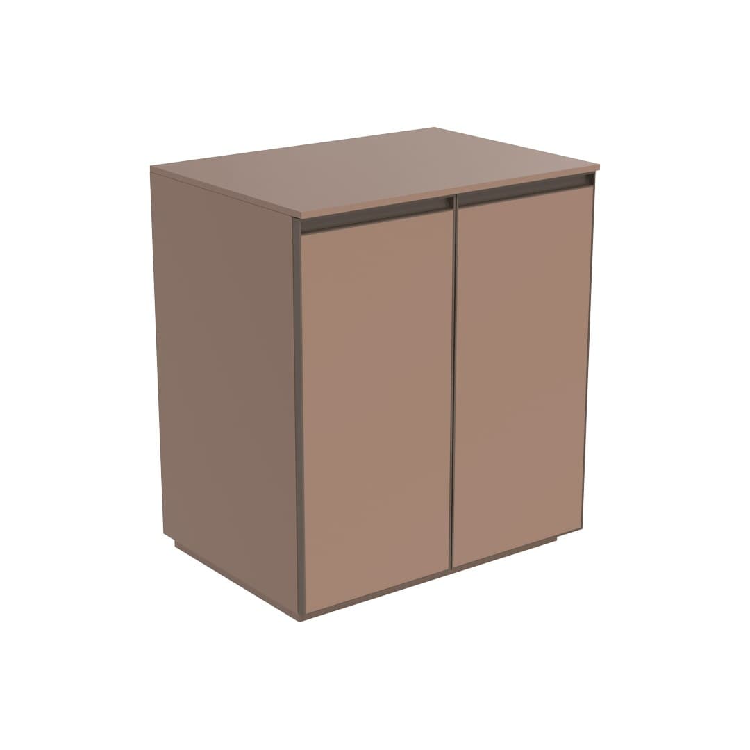 Flaminia CUBIKA 50 – H 78.5 – Έπιπλο Νιπτήρα – Free standing vanity unit (70 cm) – Cipria Matt (CKD910KLC)