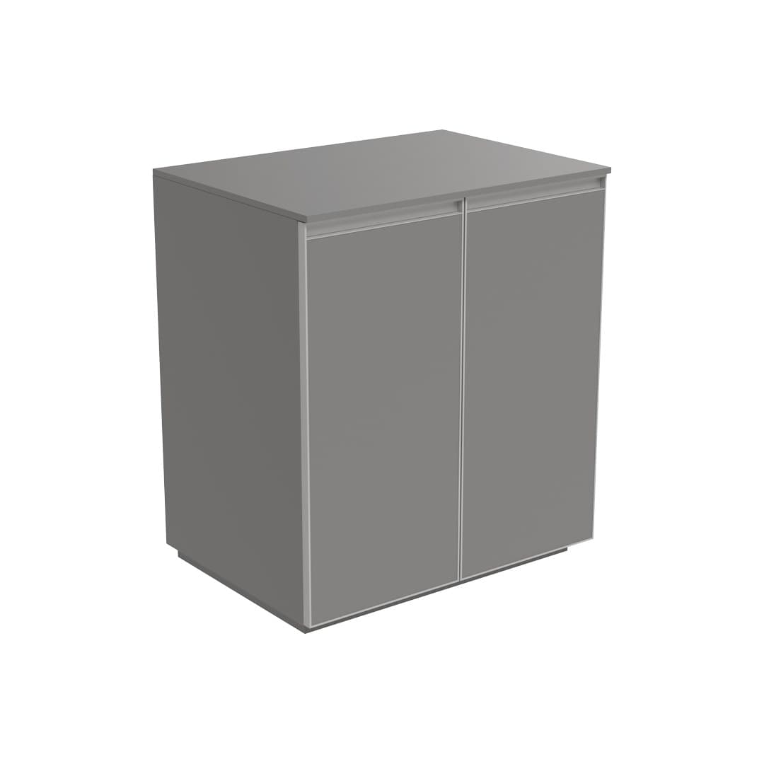 Flaminia CUBIKA 50 – H 78.5 – Έπιπλο Νιπτήρα – Free standing vanity unit (70 cm) – Grey Matt (CKD910LGK)