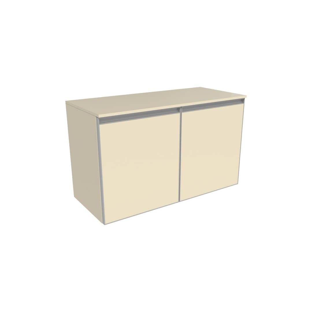 Flaminia CUBIKA 37 – H 50 – Έπιπλο Νιπτήρα – Wall-hung vanity unit 85 cm – 2 πόρτες – Juta Matt (CKD940LJK)