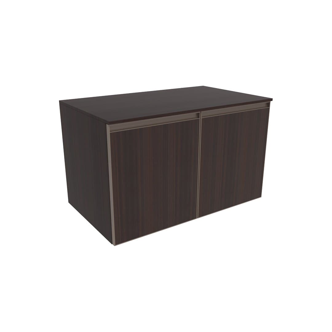 Flaminia CUBIKA 50 – H 50 – Έπιπλο Νιπτήρα – Wall-hung vanity unit 85 cm – 2 πόρτες – Eucalipto (CKD941LEK)