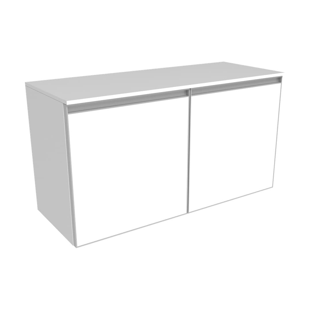 Flaminia CUBIKA 37 – H 50 – Έπιπλο Νιπτήρα – Wall-hung vanity unit 95 cm – 2 πόρτες – Matt White (CKD942LBK)